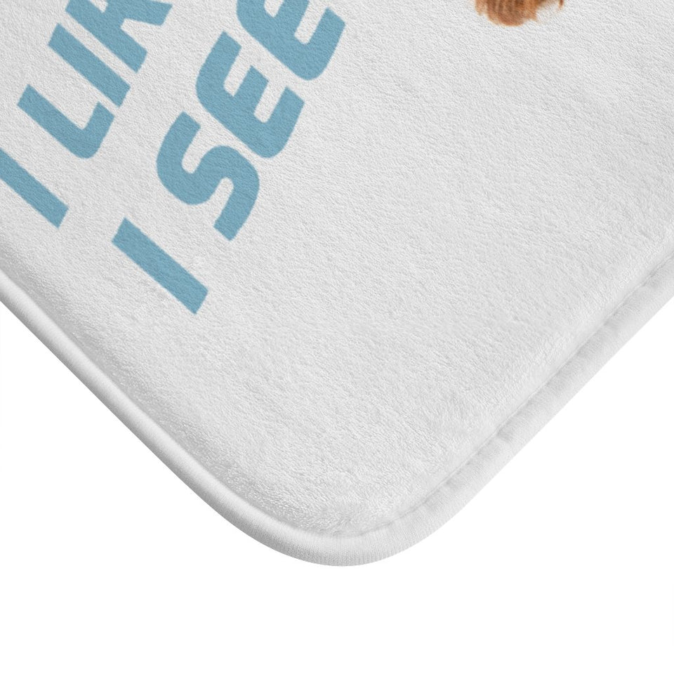 Popular Funny Dog Bath Mat
