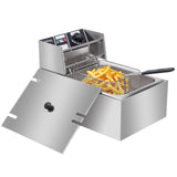 Stainless Steel Deep Fryer 2.5KW 220-240V 6L