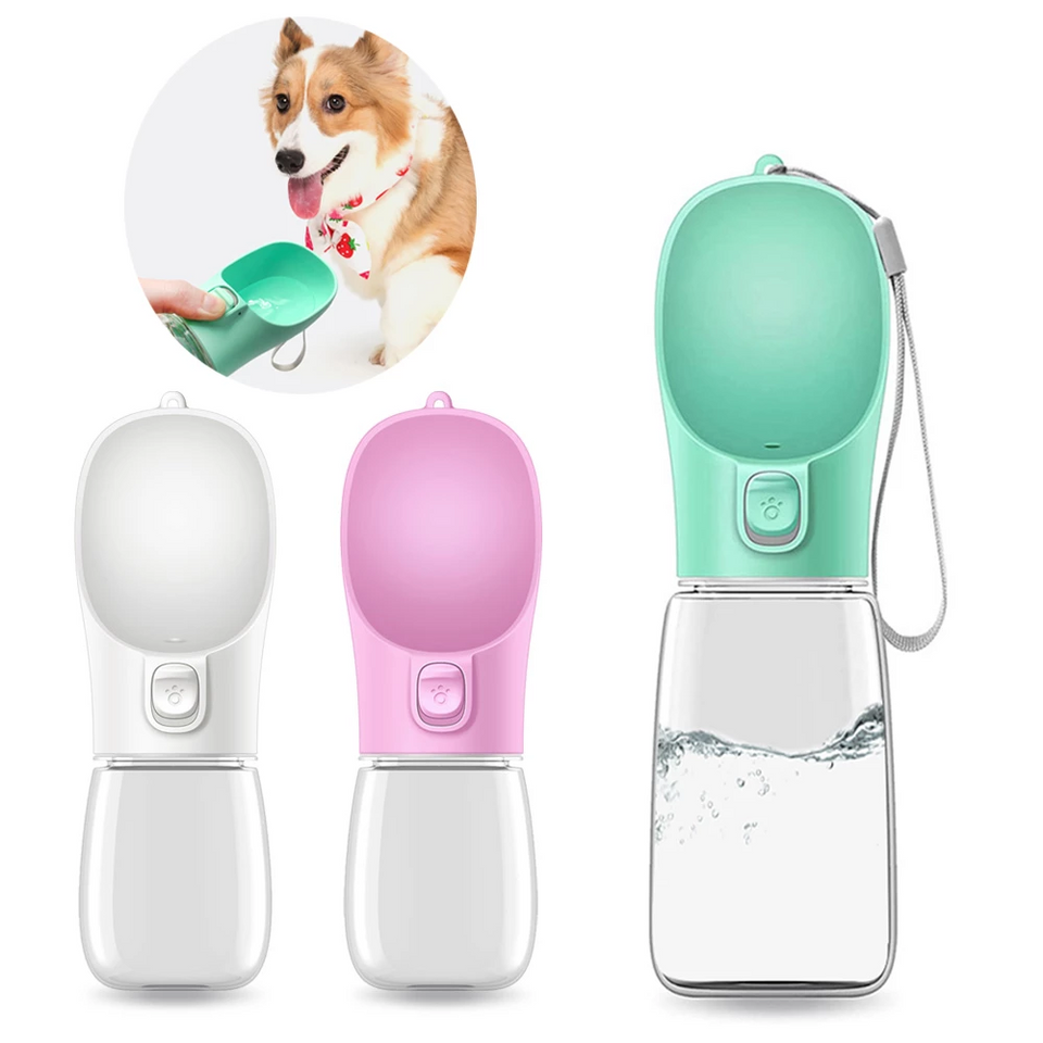 Outdoor Pet Dog Feeder: Travel Water Dispenser