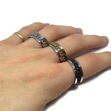 Mens Spinning Chain Ring - 3Colors