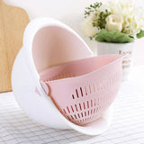 Double Drain Basket: Masterful Kitchen Strainer and Washing Bowl